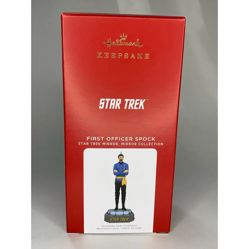 Hallmark Christmas Ornament 2021 Star Trek Mirror First Officer Spock